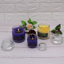 Glass Scented candle Scented Romantic plant candle Smoke-free scented glass Scented candle Scented candle