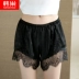 Quần ren chống sáng an toàn mùa hè Quần legging ba điểm mặc quần mỏng nữ quần béo mm cỡ lớn bảo hiểm quần short mẫu quần sooc nữ đẹp 2021 Quần short