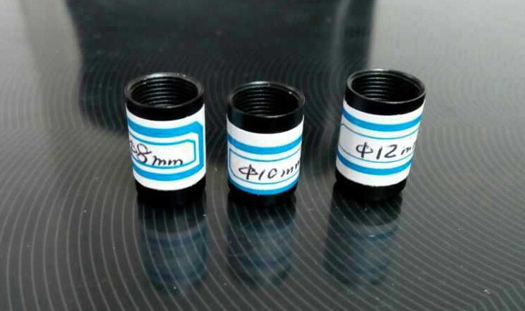 UV LED point light source lens, LED strong spotlight focus quartz glass lens, rectangular spot lens