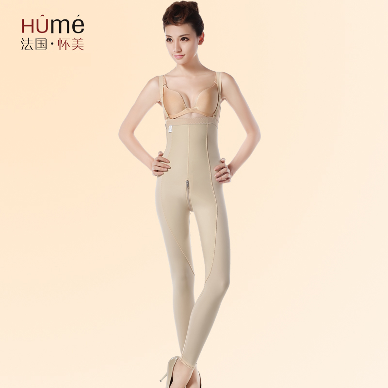 French Pregnant Beauty Body Trousers Suction Grease Liposuction Medical Thighs Shapowear High Waist Long Pants Open Crotch Woman Postpartum