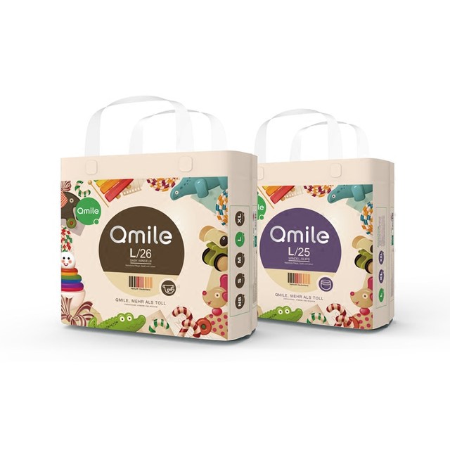 Qmile Qimiao diapers ultra-thin breathable pull-up pants nb ຜ້າອ້ອມ summer ເດັກນ້ອຍເກີດໃຫມ່ສໍາລັບເດັກນ້ອຍຜູ້ຊາຍແລະແມ່ຍິງ