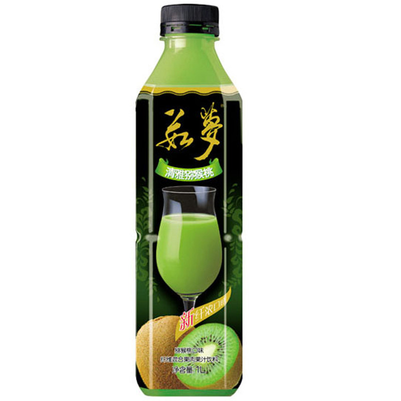 【天猫超市】大湖茹梦猕猴桃果汁1L纯天然果汁饮料新老包装随机发