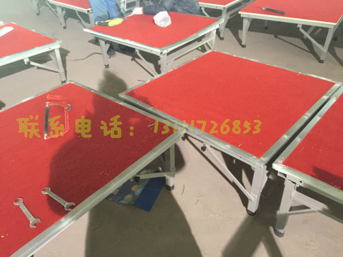 Event Stage Folding Stage Fold Stage Shelving Wedding Ttai Steel Rea Performance Assembly Fast Loading Hotel Stage Truss