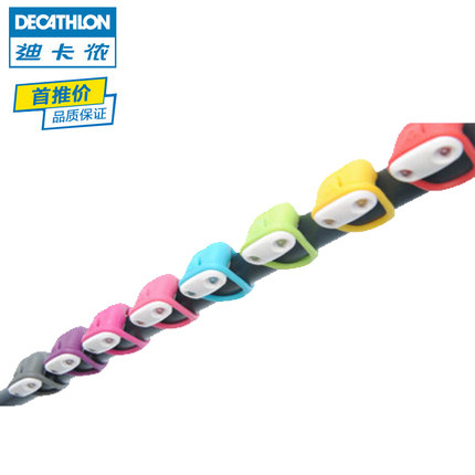 迪卡侬 自行车前后车灯 硅胶LED警示闪灯 青蛙灯 L BTWIN