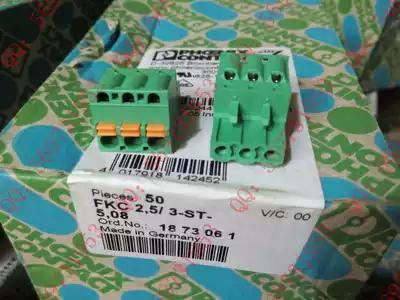 1873061 Phoenix circuit board connector FKC 2 5 3-ST-5 08 spring 3-core plug