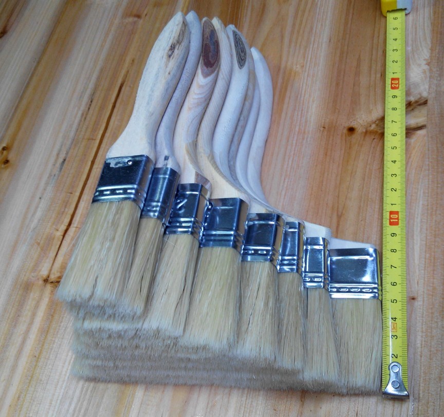 Quality fur brushes Painting long brush construction brush waterborne wood wax oil brushed grey paint Brush Cream Varnish Tool Brush-Taobao