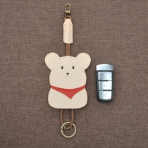  Original design head layer scalp bear shape cute creative cartoon car key bag household key bag cute