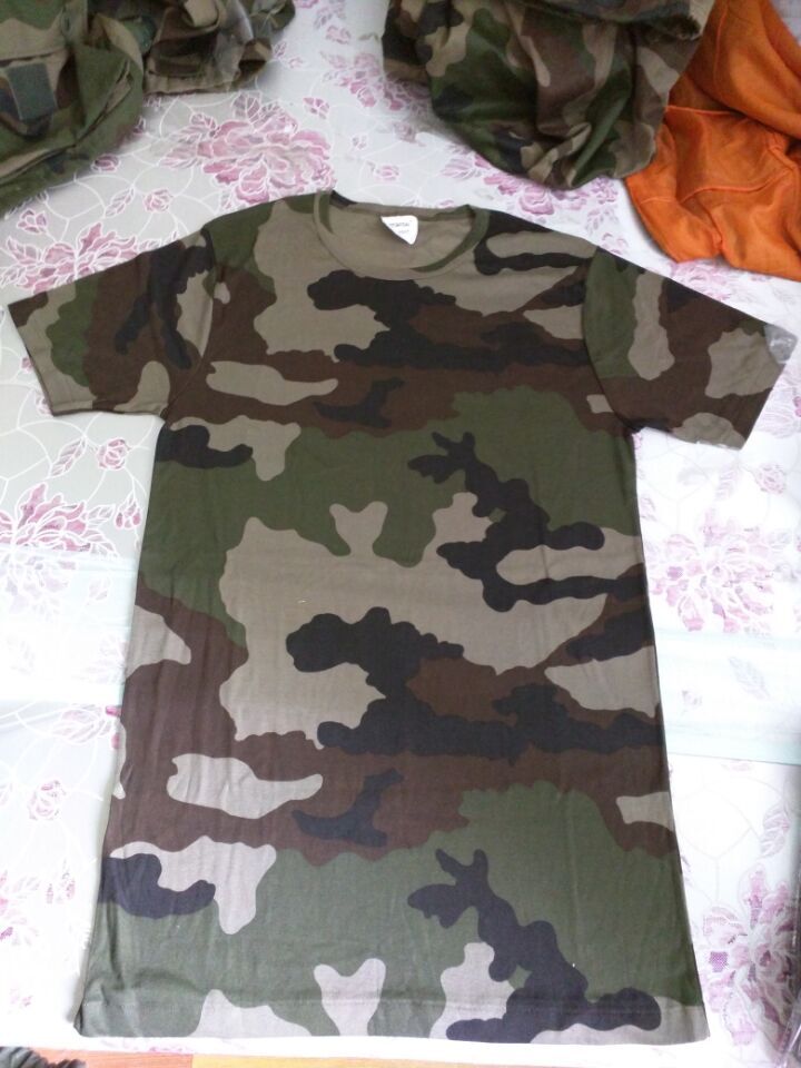 French army issued new military version F2 T-shirt summer leisure T-shirt outdoor military uniform