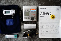 全套收藏级金属银AIWA爱华AM-F80 MD播放器(F70 F3展示品)