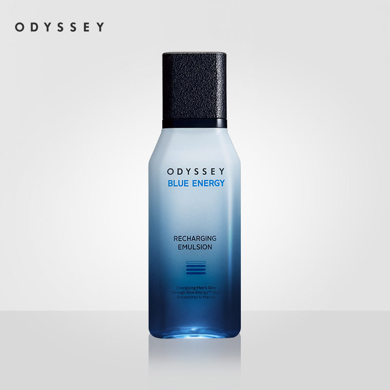 爱茉莉高端男士品牌韩国ODYSSEY奥地赛蓝色能量保湿乳液150ml