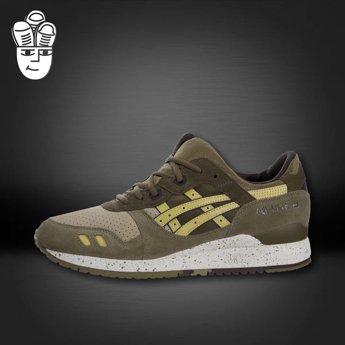 亚瑟士 Asics GEL-Lyte III 爱世克斯男鞋 复古慢跑鞋 运动休闲鞋