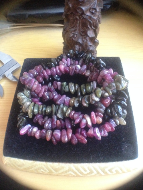 Pure natural crystal with shape Brazilian Beatrite hand Alchemy wind Wangfu woman with style hand string necklace pendant ornament