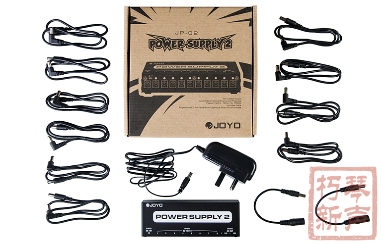 Joyo JP-02 10CH Guitar Monoblock Effect Power Supply 9V 12V 18V Stable And Noise-Free