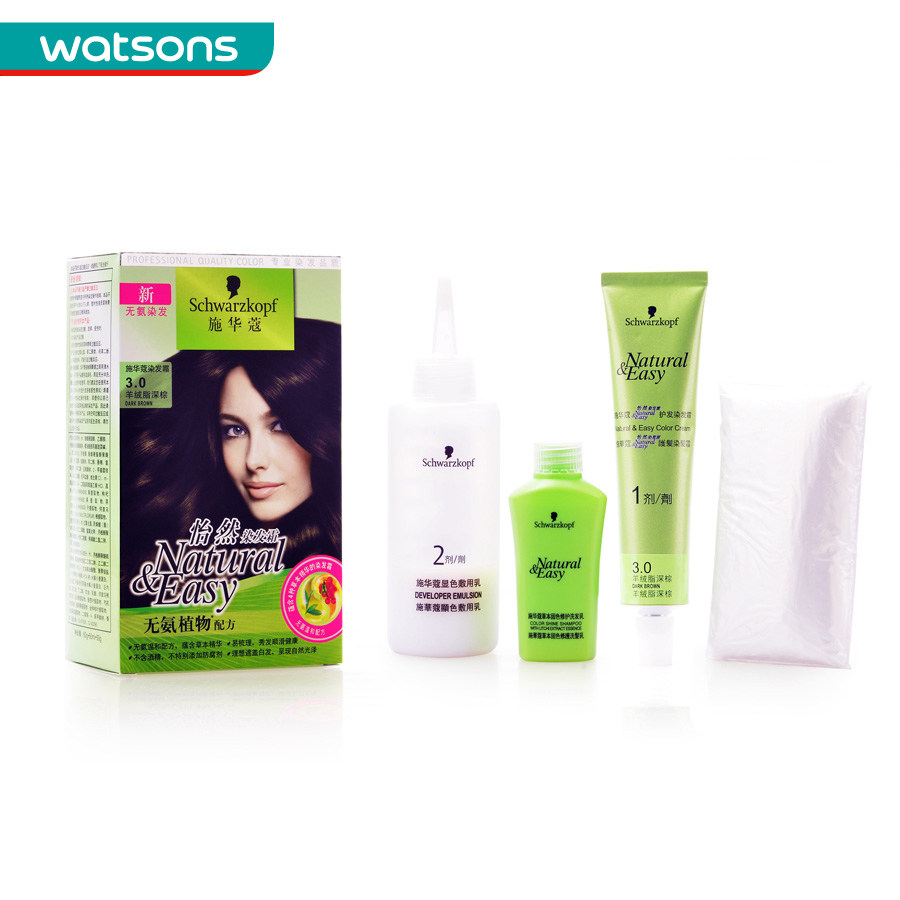 【屈臣氏】Schwarzkopf 施华蔻怡然染发霜