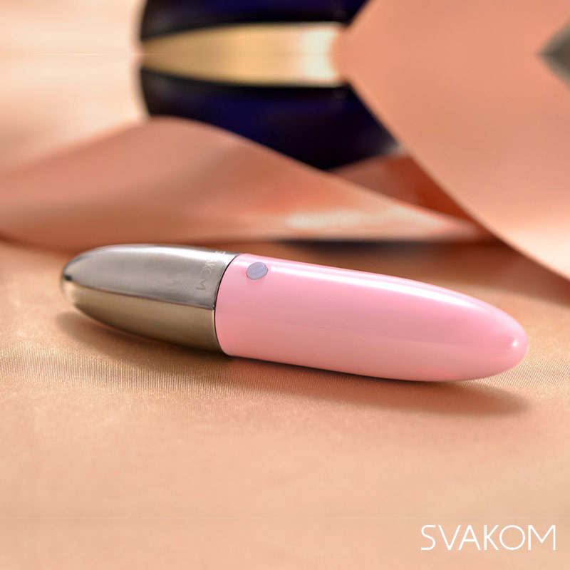SVAKOM女用隐蔽情趣用品口红跳蛋静音防水迷你隐形震动棒跳弹qh