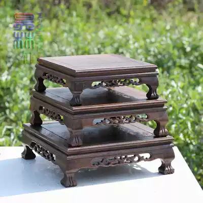 Haolinxuan home accessories small ornaments Chicken wing wood small Kang table Chicken wing wood small kang table