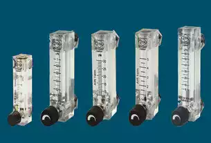Panel type adjustable flow meter LZM-4T(￠6 quick plug connection) LZM-6T LZM-8T full range