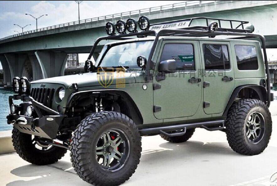 TRX4 Double Eagle Wrangler JK SCX10 5 door luggage rack customized