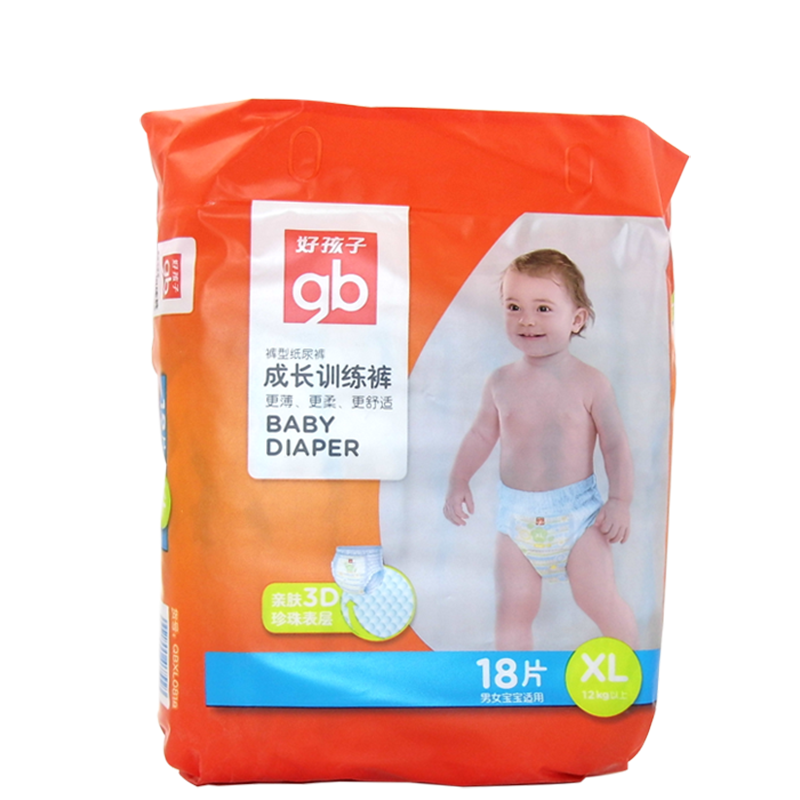 Goodbaby/好孩子拉拉裤 成长训练裤 QBXL0818 XL18片