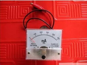 Suitable for pointer type with power clip 500 mA ammeter connected with small meter head simple power meter