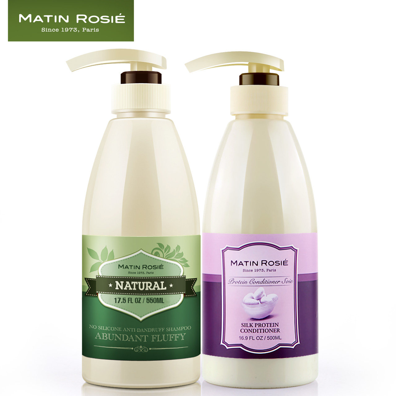 无硅油去屑清爽洗发水 蚕丝蛋白护发素植物精油提取 清新滋润发丝