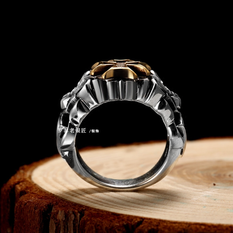 Bague homme       en Argenterie - Ref 3089816 Image 4