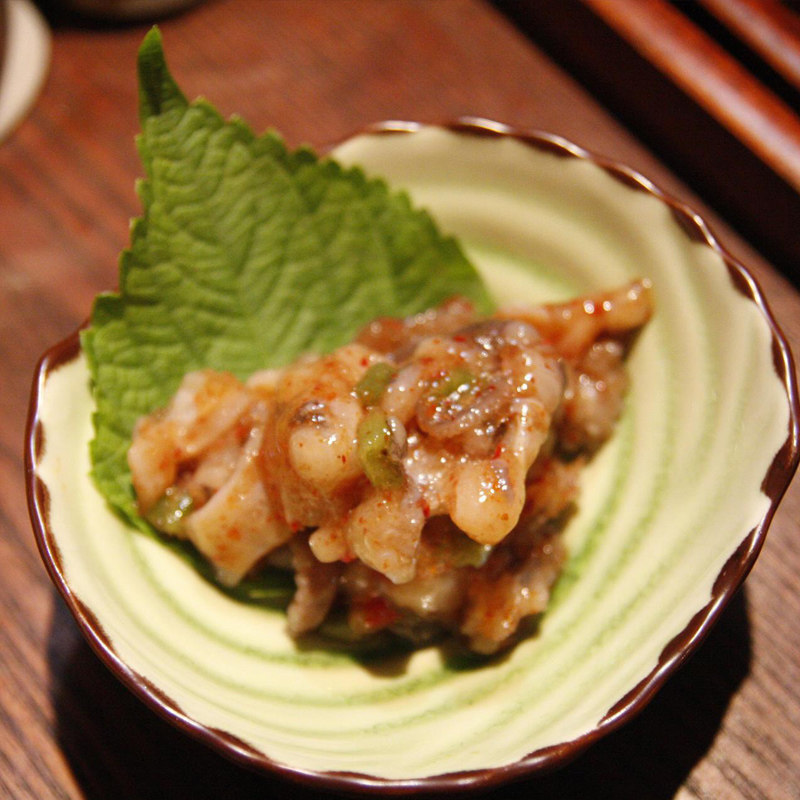 Mustard octopus 500g ready-to-eat octopus seafood appetizer Japanese food sashimi