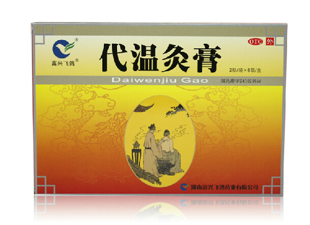 飞鸽 代温灸膏 2贴*6袋 温通经脉 散寒镇痛 风湿关节炎 关节冷痛