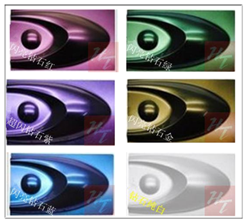 Advanced Diamond Pearls Pearls Pink Shiny Diamond Pink White Diamond Gold Green Red Blue Purple Auto Lacquer Paint