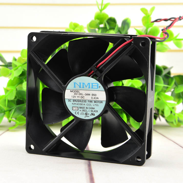 Original NMB 9225 3610KL-04W-B50 12V 0 43A Shante 3k UPS dedicated cooling fan
