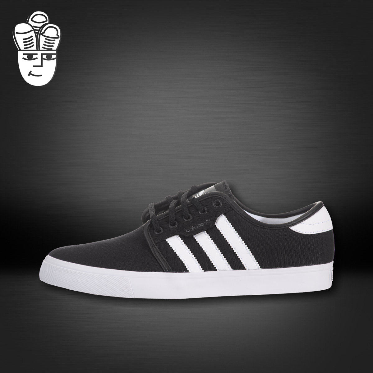 阿迪达斯 Adidas Seeley 三叶草男鞋 帆布鞋 休闲板鞋 低帮经典