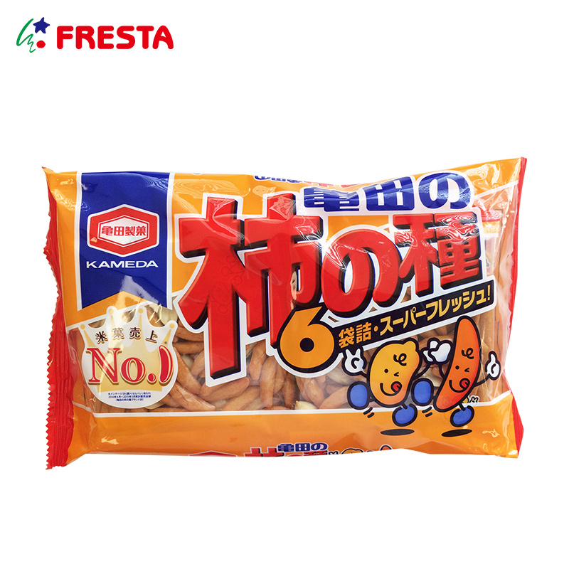 日本直邮 龟田制果柿种 零食