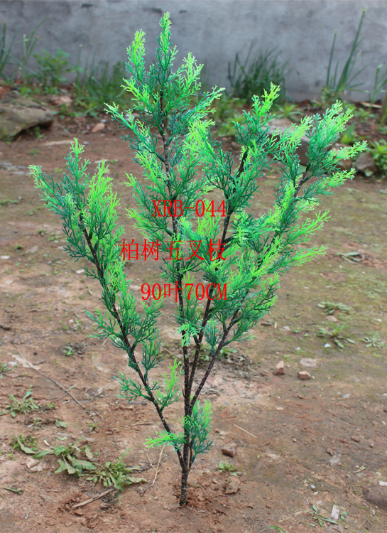 Simulation Green Planting Cypress Trees Greet Pines Pine Landscape Plant Pine Needle Pine Tree Branches Engineering Construction Landscape Decoration Furnishing Manufacturer Straight Sales-Taobao