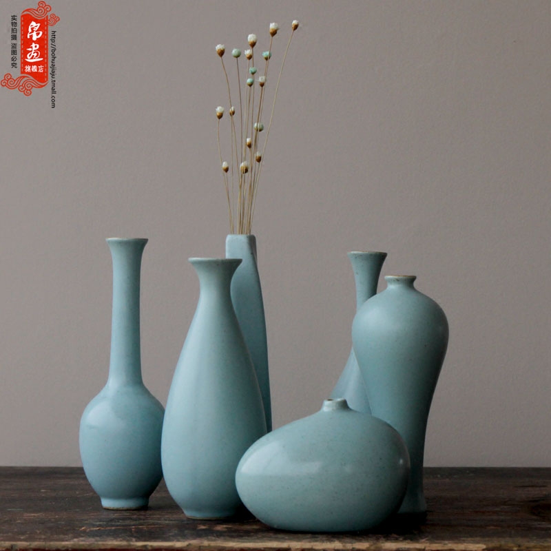Creative flower implement furnishing articles zen dry flower vases, tea table dry flower flower arranging flowers is a Japanese ceramic home decorations
