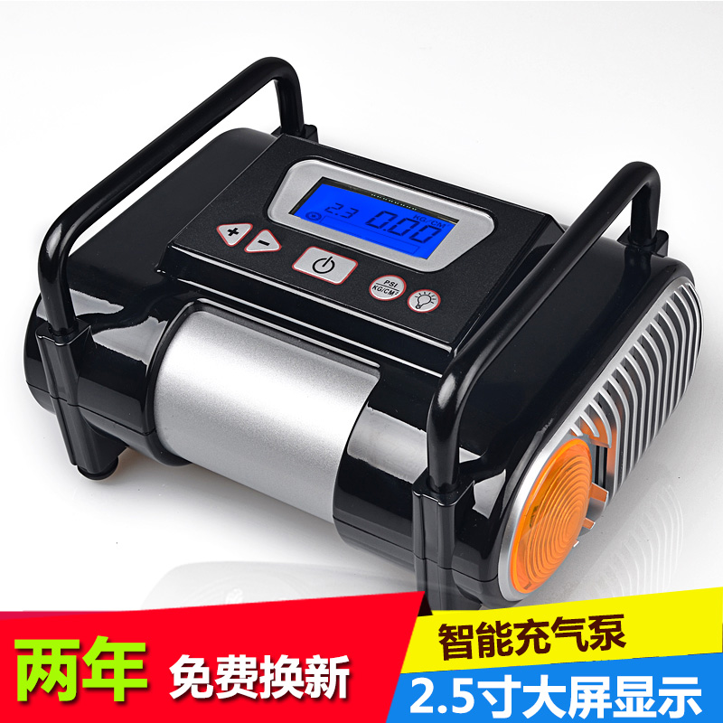 嘉西德车载充气泵 智能充气泵便携式预设胎压汽车轮胎电动打气机