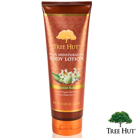 台湾官网直邮进口Tree Hut树上小屋滋润身体乳-夏威夷石栗果香味