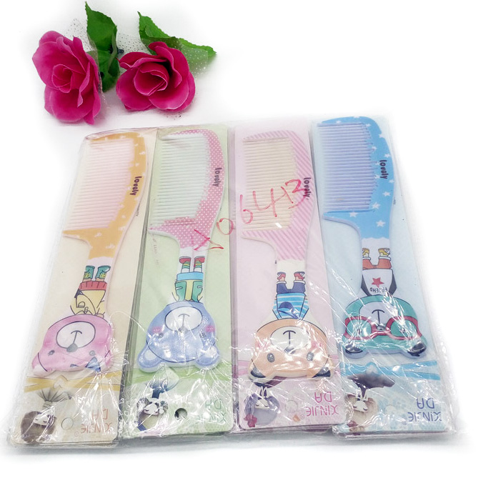 A2127 Cartoon Handle Stickup Comb < 20 Ups A Single Price > Makeup Comb Ornaments Hair Accessories RMBtwo-Taobao