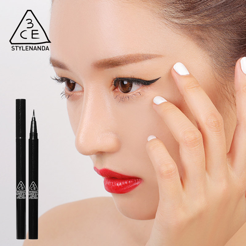 3ceSTYLENANDA官方 Super slim liquid eye liner 防水液体眼线笔