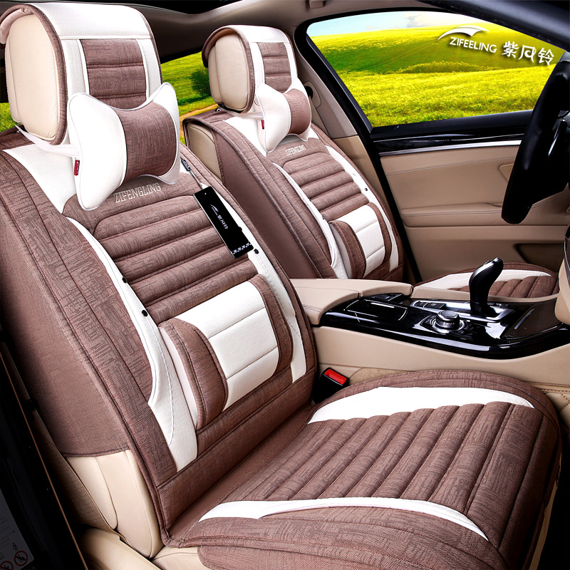 现代朗动名图索纳塔八瑞纳25IX35悦动新专用汽车坐垫四季通用座垫