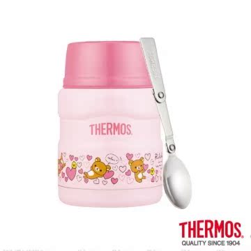 【THERMOS 膳魔师】拉拉熊 不锈钢真空保温食物0台湾官网直邮进口