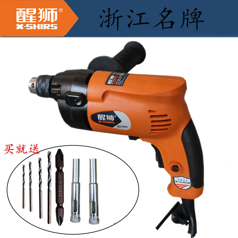 Awake Lion 931016 Electric Drill 10MM Positive Reversal Throttle Multifunction Drilling Special High Power Electric Drill