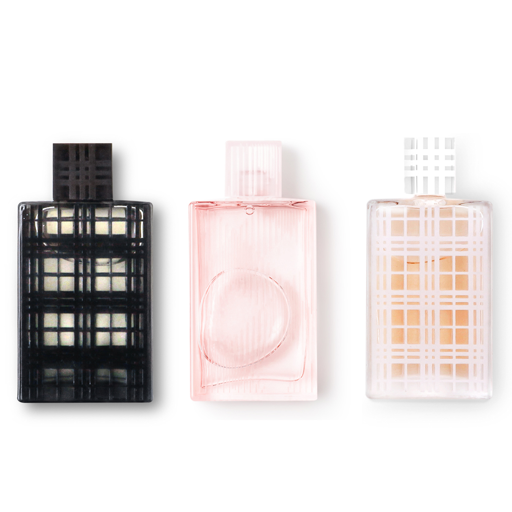 Burberry博柏利英伦风格红粉恋歌男女香水5ml*3件组合装