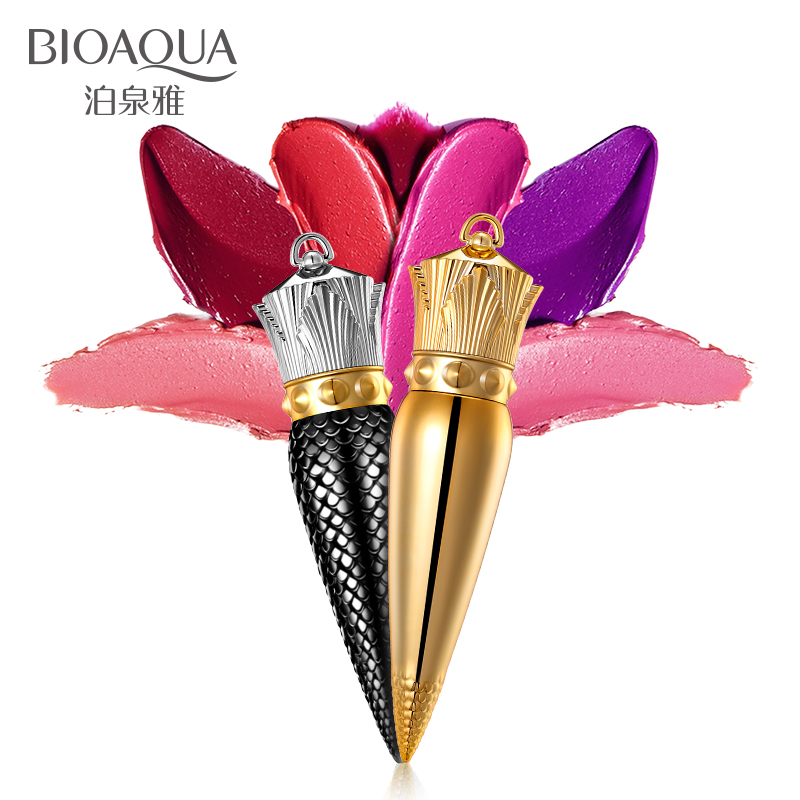 泊泉雅魅惑女王权杖口红不易掉色持久保湿滋润彩妆咬唇妆6色可选