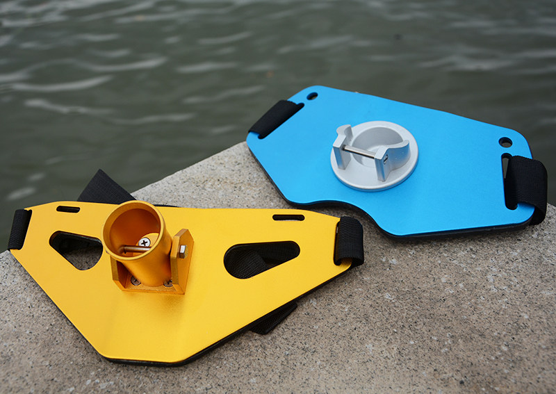 Fishing Belly Top Metal Belly Top Iron Plate Fishing Aluminum Alloy Boat Fishing Care Crotch New Belly Top Rod Sea Fishing Belt-Taobao