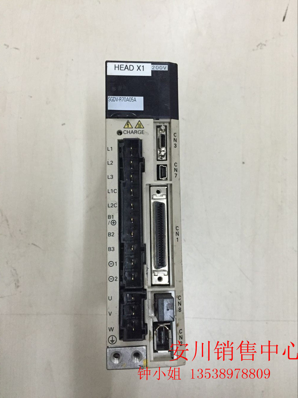 Anchuan Servo Drive SGDV-R70A05A Original Installation Unloader Tested Intact Warranty 3 Months