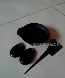 Hair dye and perm earmuffs, oil comb, earmuff bowl, gadget, hair salon special factory direct hair products