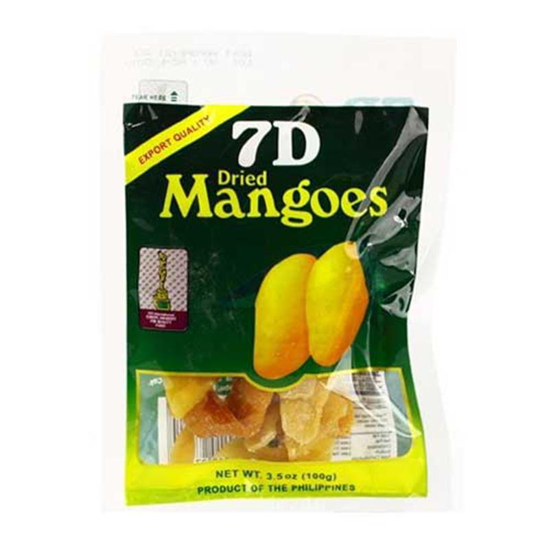 【天猫超市】菲律宾进口 果干 7D芒果干100g/包 休闲零食蜜饯