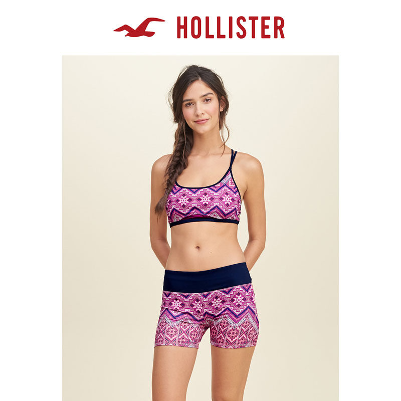 Hollister Cali 系带网眼运动文胸 女 121384