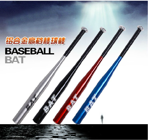  Aluminum alloy junior baseball bat Ball-in-car baseball bat anti-wolf weapon body-proof equipment