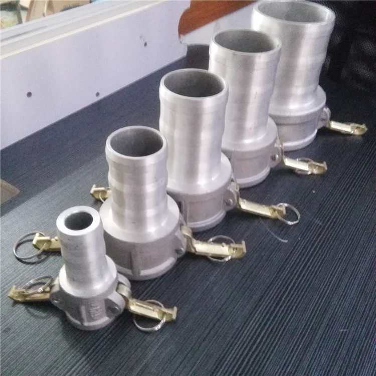 Aluminium alloy quick joint female end joint C type mother head 1 inch 2 inch 3 inch 4 inch leather pipe joint oil tanker accessories
